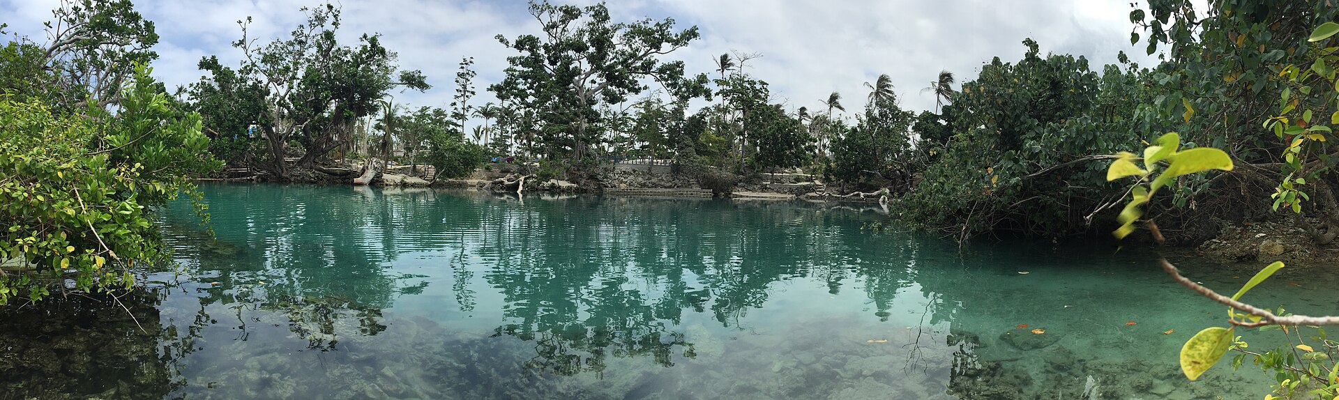 Clear lagoon water — temporary placeholder