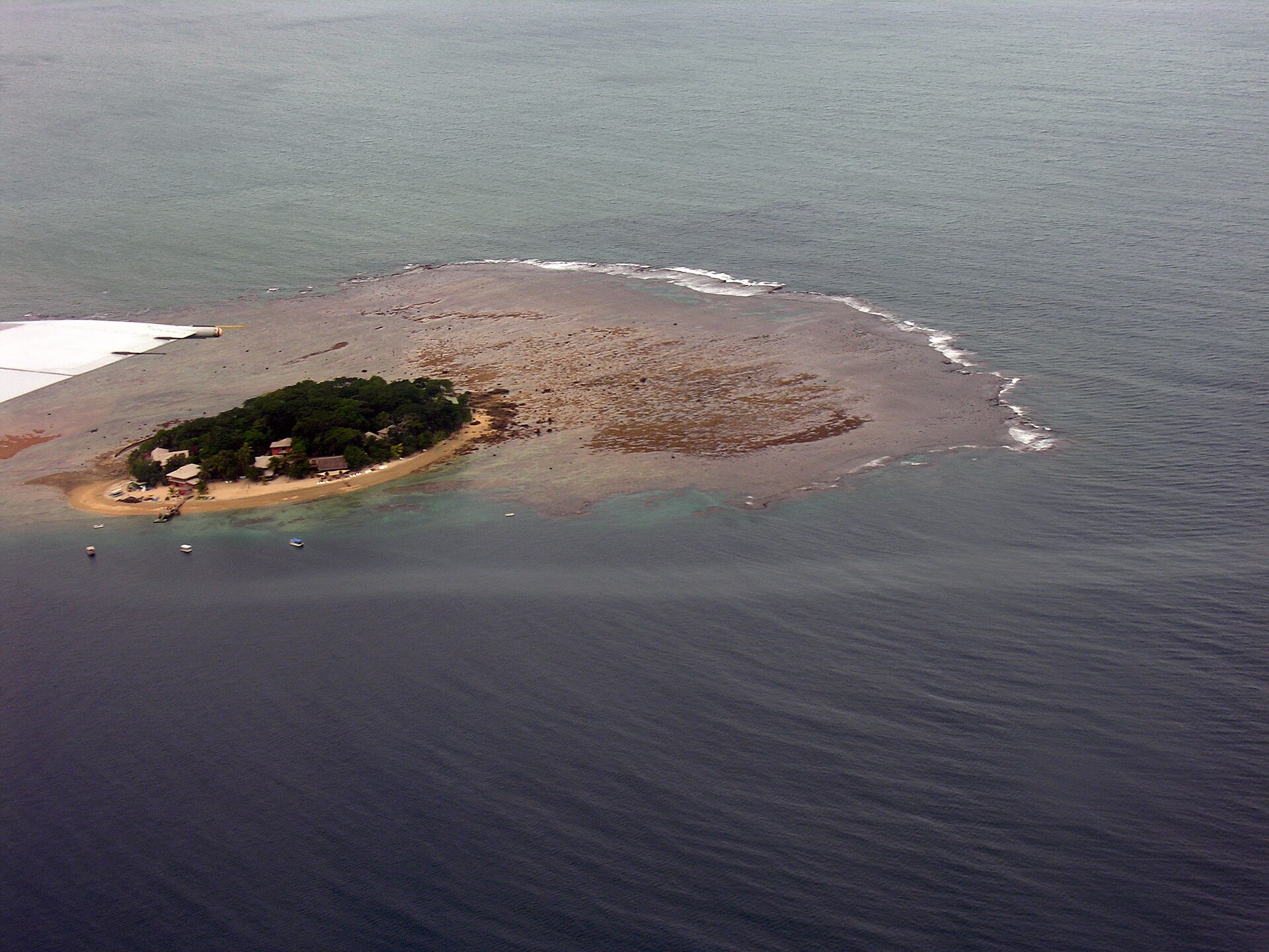 Island shoreline — temporary placeholder